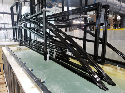 Anodized Pontoon Railings